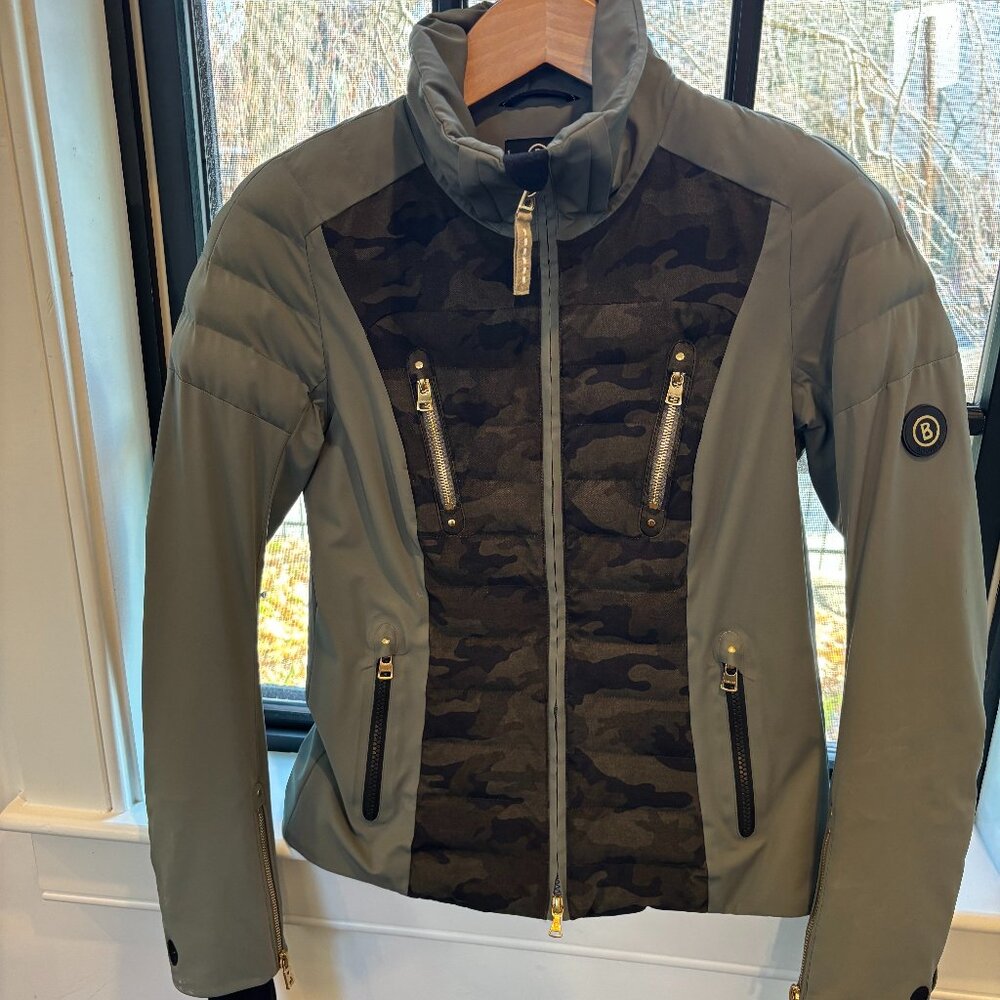 Nearly New Bogner Suzie-T Insulated Ski Jacket - Women’s Size 8 - Camo